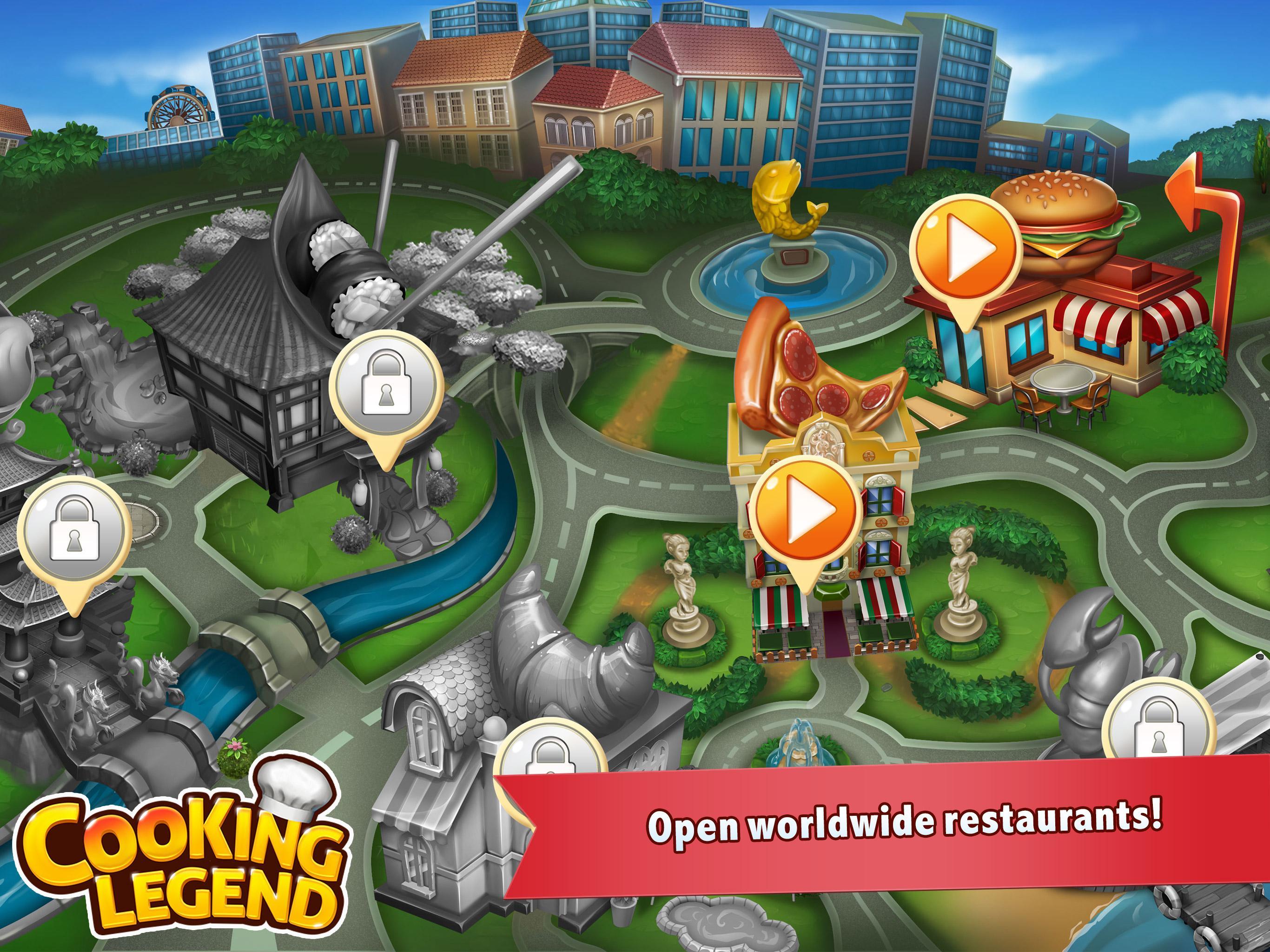Cooking Legend Fun Restaurant Game Screenshot