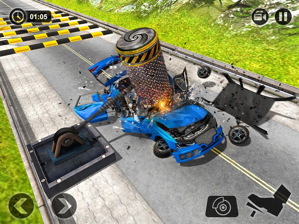 Screenshot of Speed Bump Crash Challenge 201