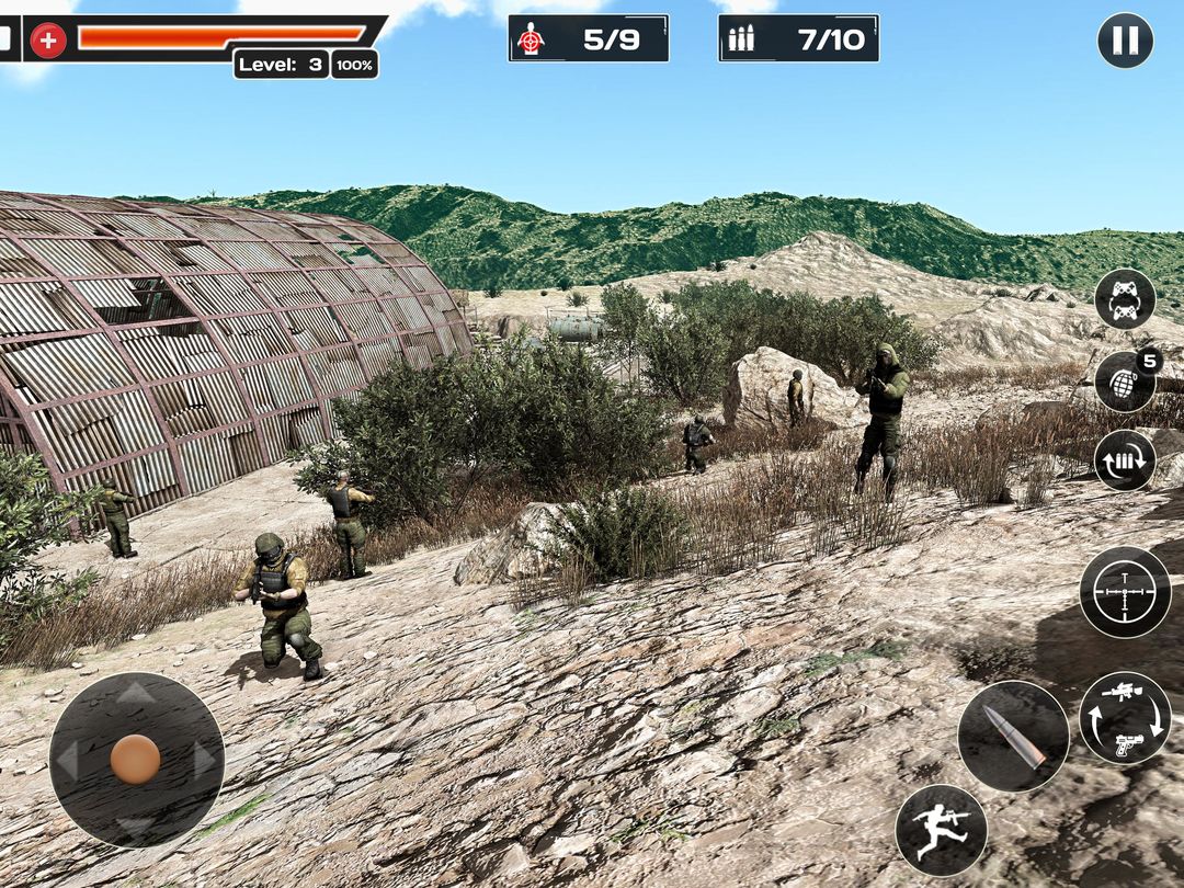 Screenshot of Swat City Counter Killing Game