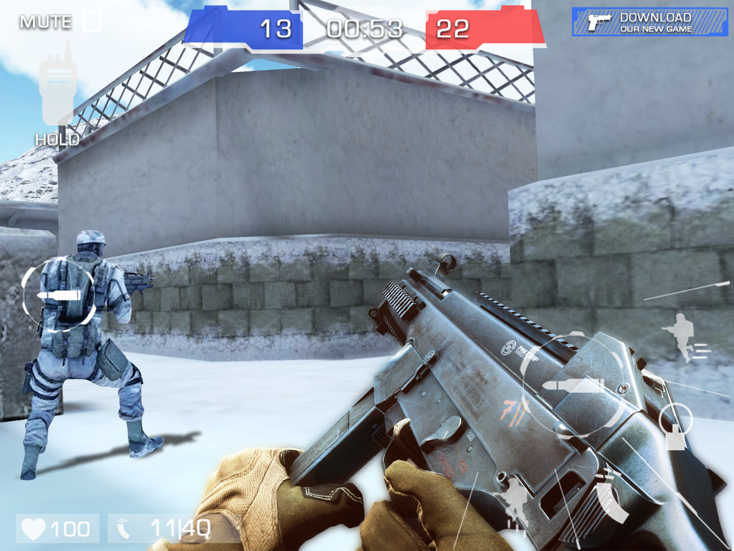 카운터 테러리스트 총격전 FPS 게임 스크린 샷