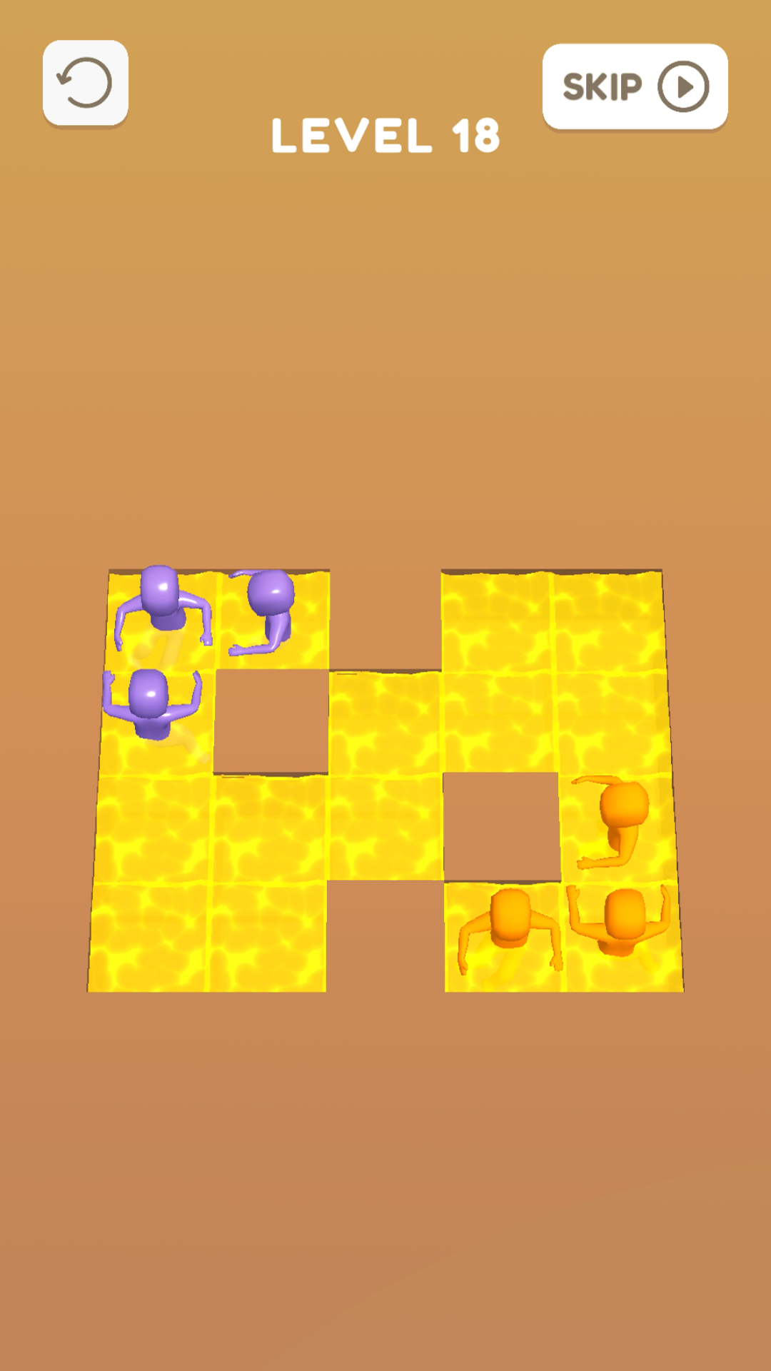 Swim Sort - Color Merge Puzzle Game Screenshot
