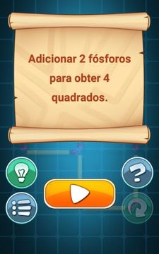 Captura de Tela do Jogo Quebra-cabeças com Fósforos