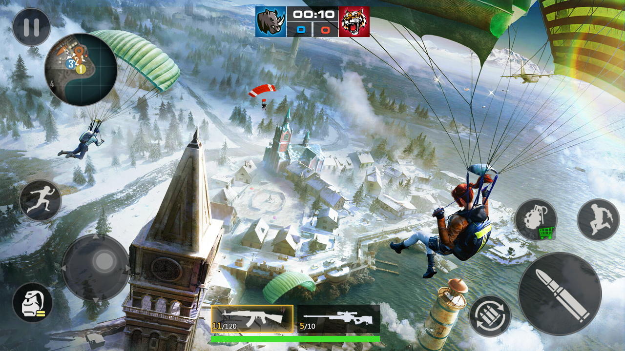 Screenshot 1 of FPS Gun Strike: Tiro de Encontro Offline 3D 1.0.1