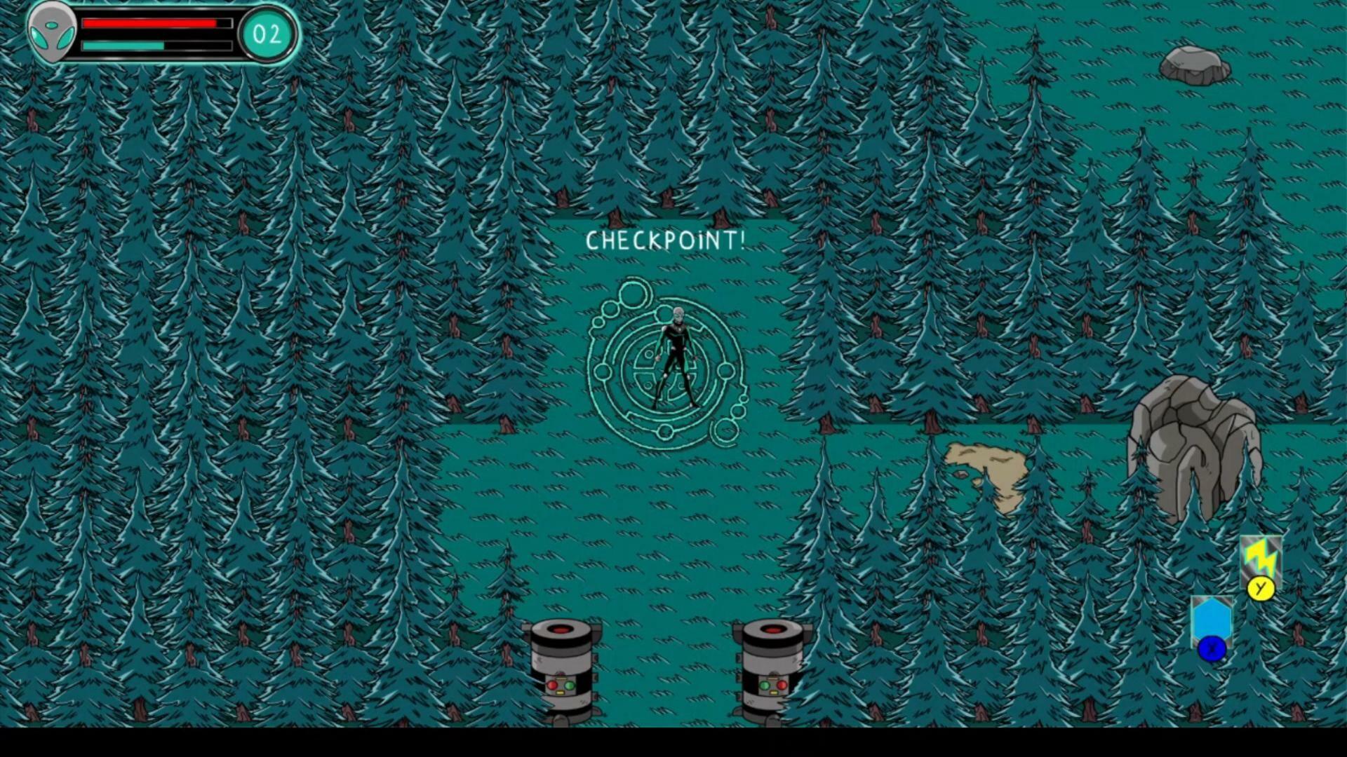 Comet Alpha Rescue Game Screenshot