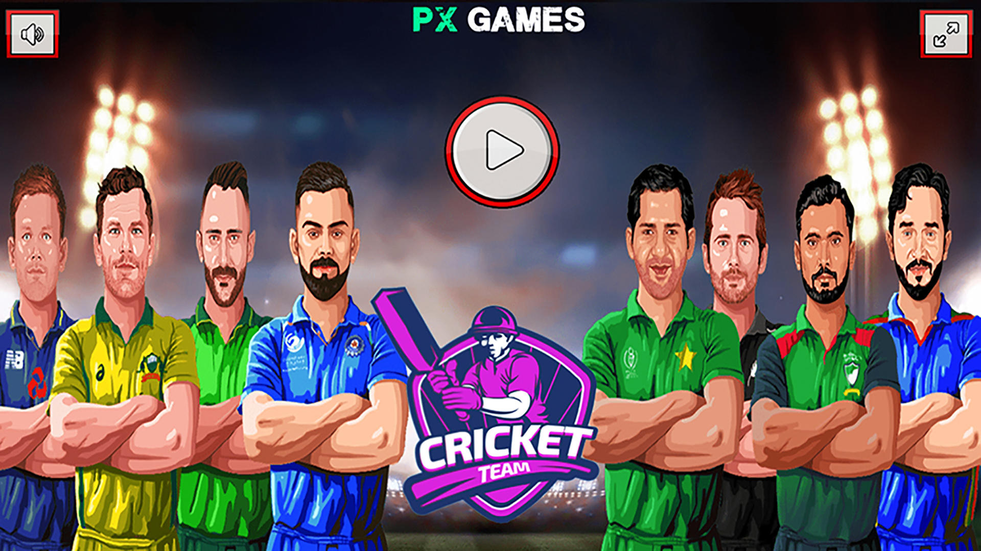 World Cup cricket championship Game Screenshot