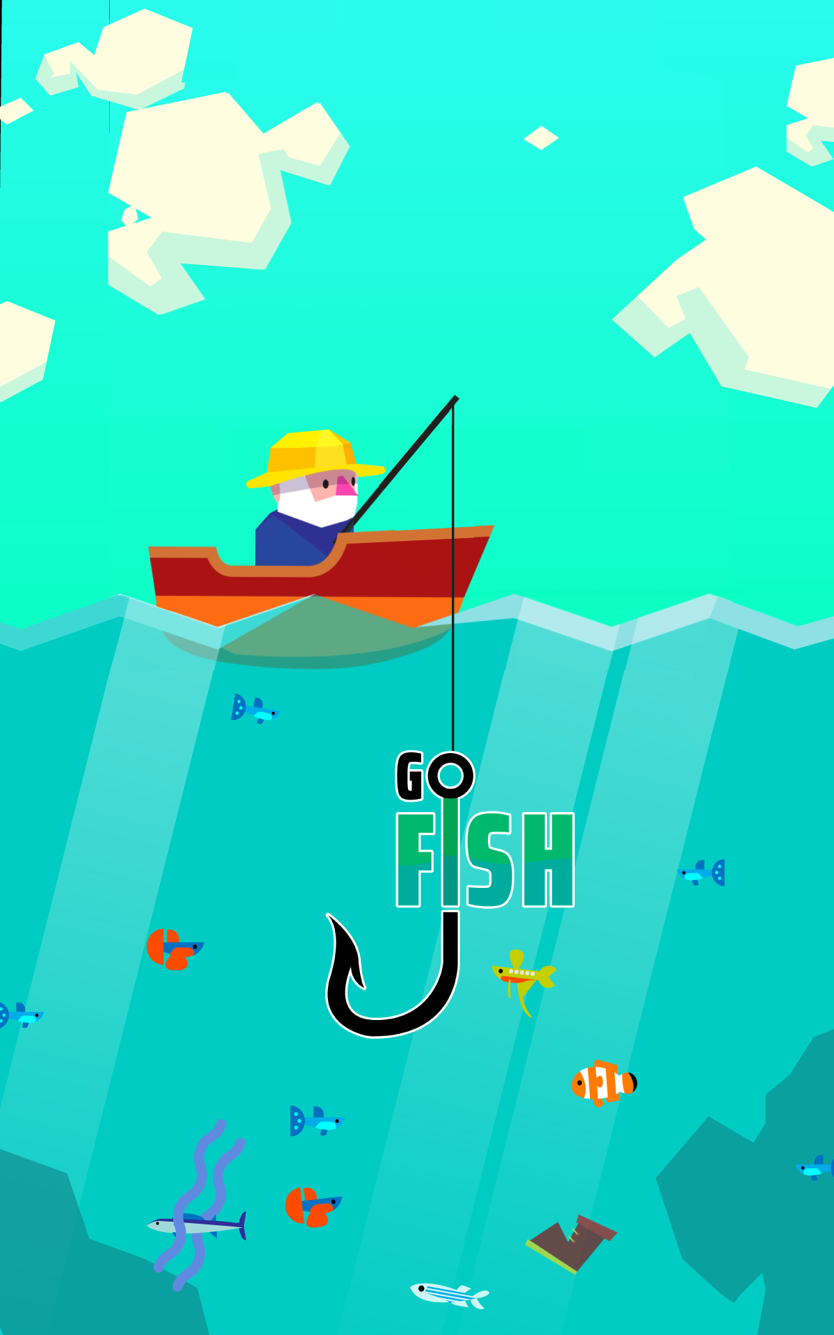 Go Fish! Game Screenshot
