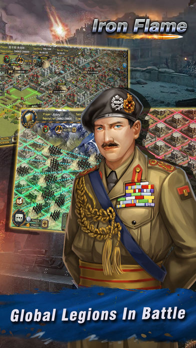 Iron Flame - Top Military Strategy Game ภาพหน้าจอเกม