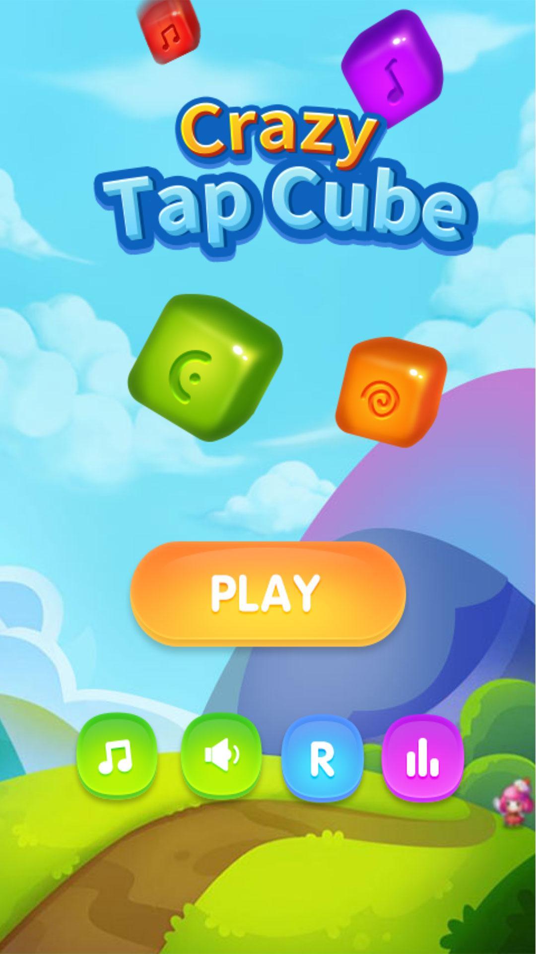 Crazy Tap Cube Game Screenshot