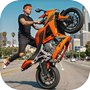 Icon of Crazy Bike Driving Game