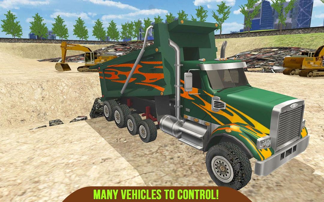 Garbage Truck & Recycling SIM screenshot game