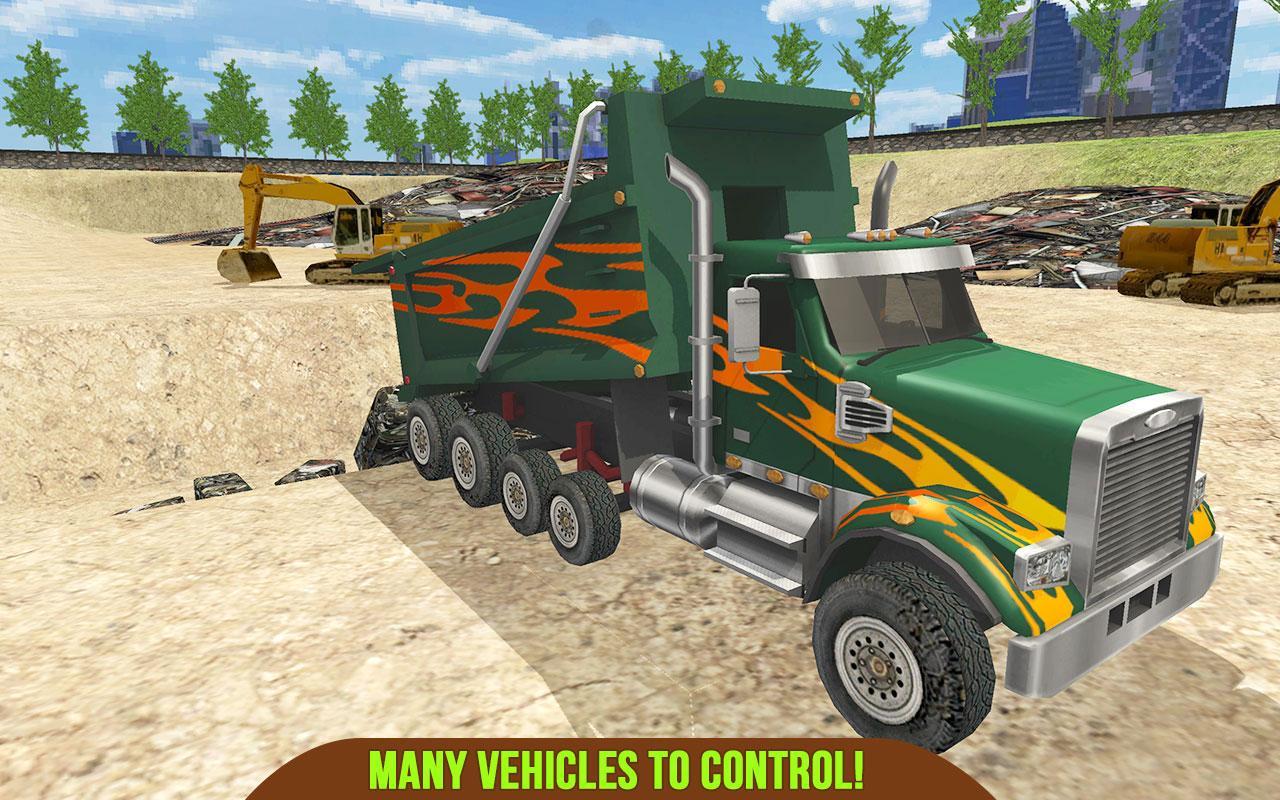 Garbage Truck & Recycling SIM Game Screenshot