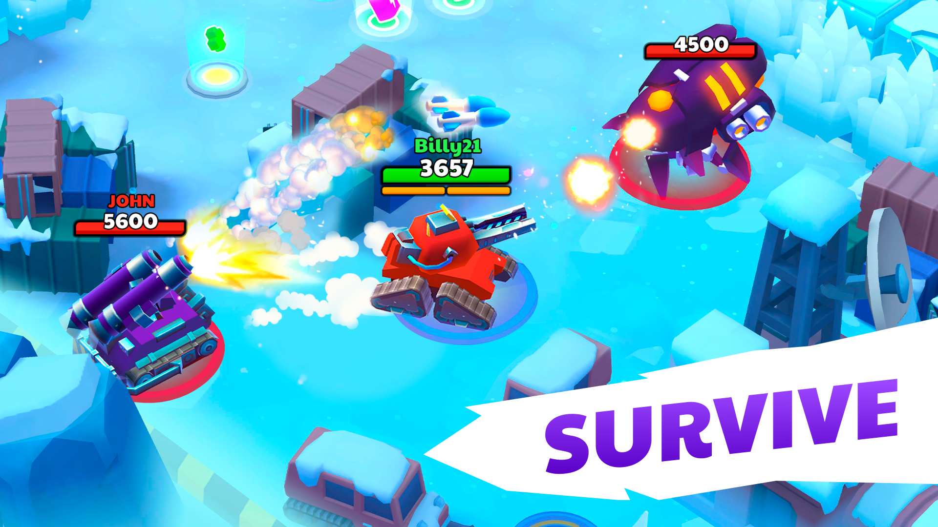 Mech Machines Battle Arena Game Screenshot