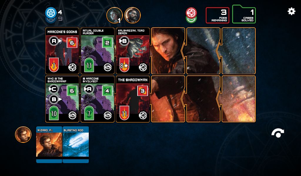 Dresden Files Co-op Card Game screenshot game