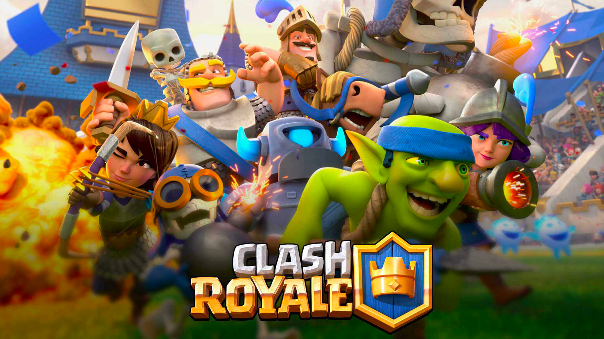 Clash Royale on a PC with Google Play Games