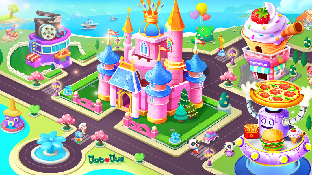 Screenshot of Baby Panda's City