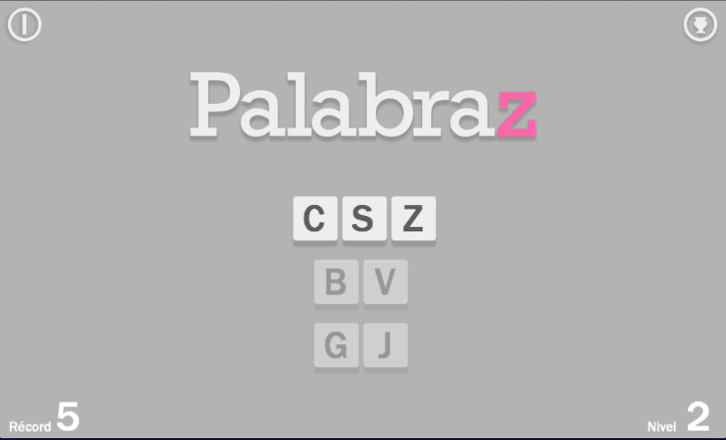 Palabraz screenshot game