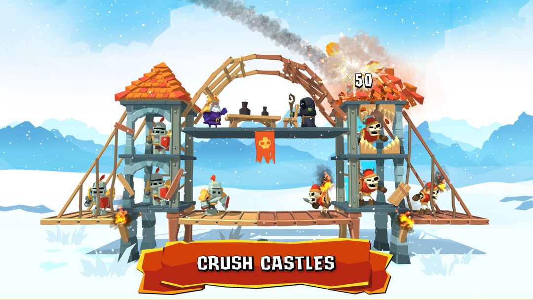 Crush the Castle: Siege Master遊戲截圖