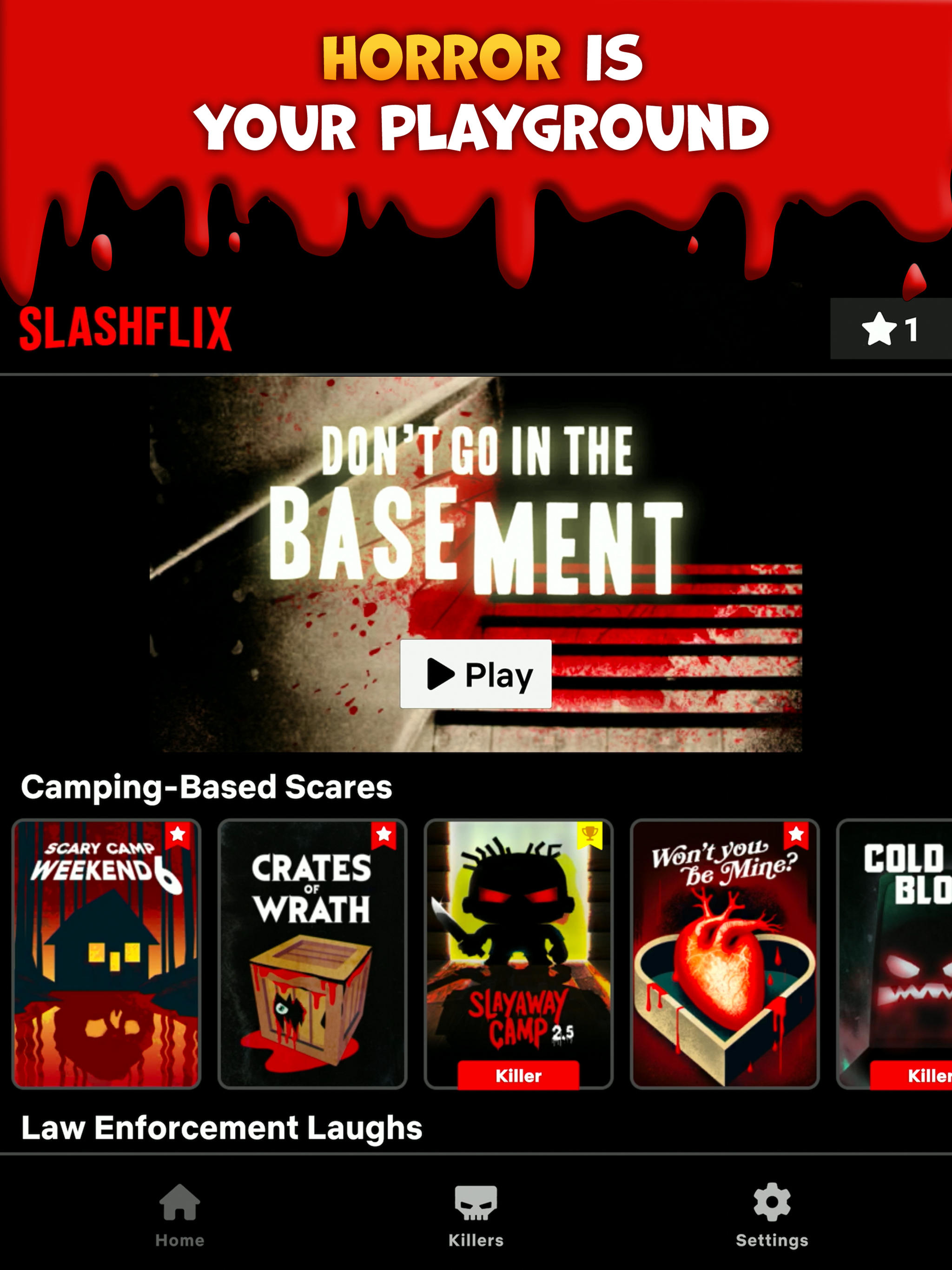 Screenshot of Slayaway Camp 2 Netflix & Kill