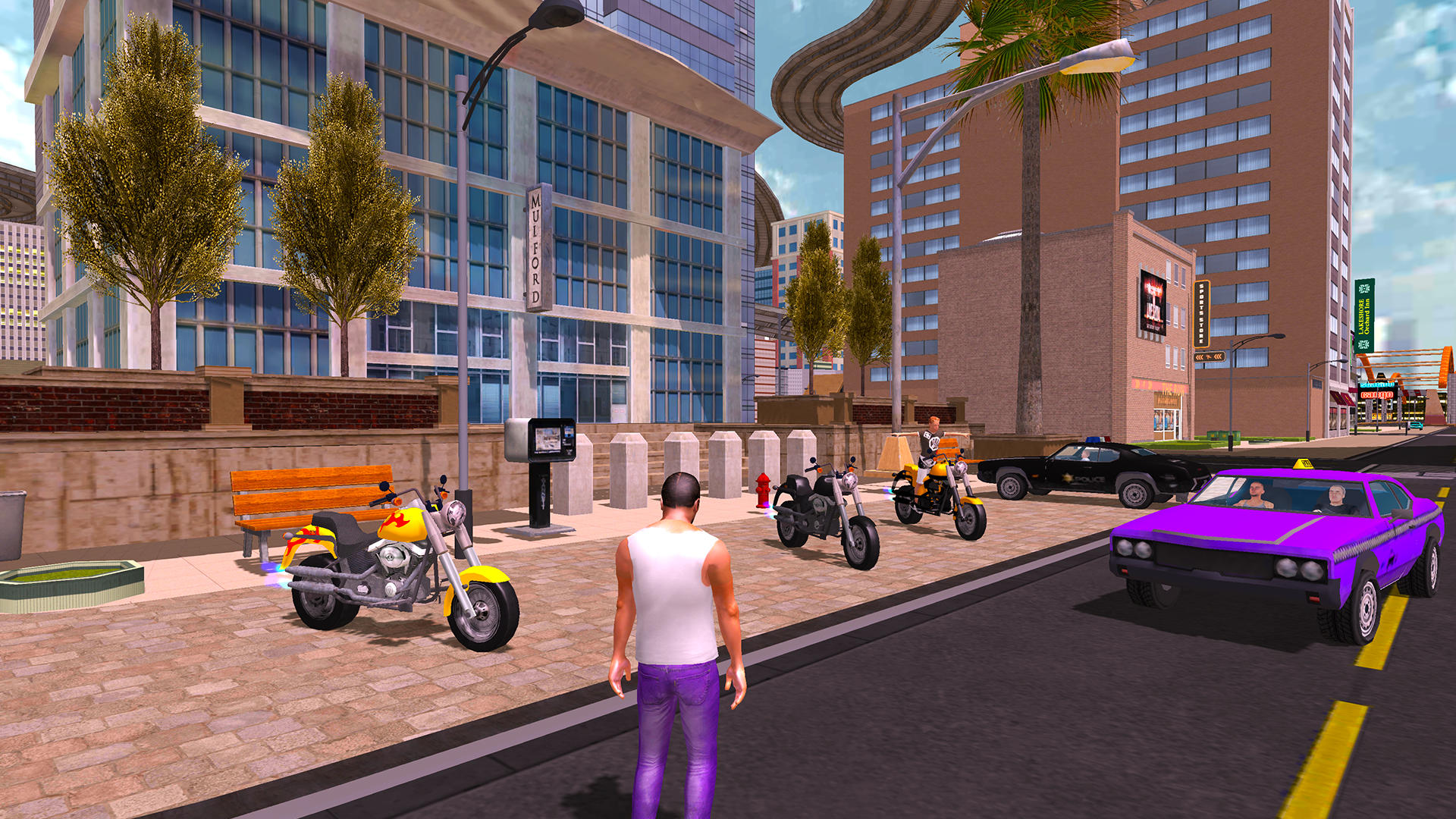 Скриншот игры Indian Bike Riding 3D World