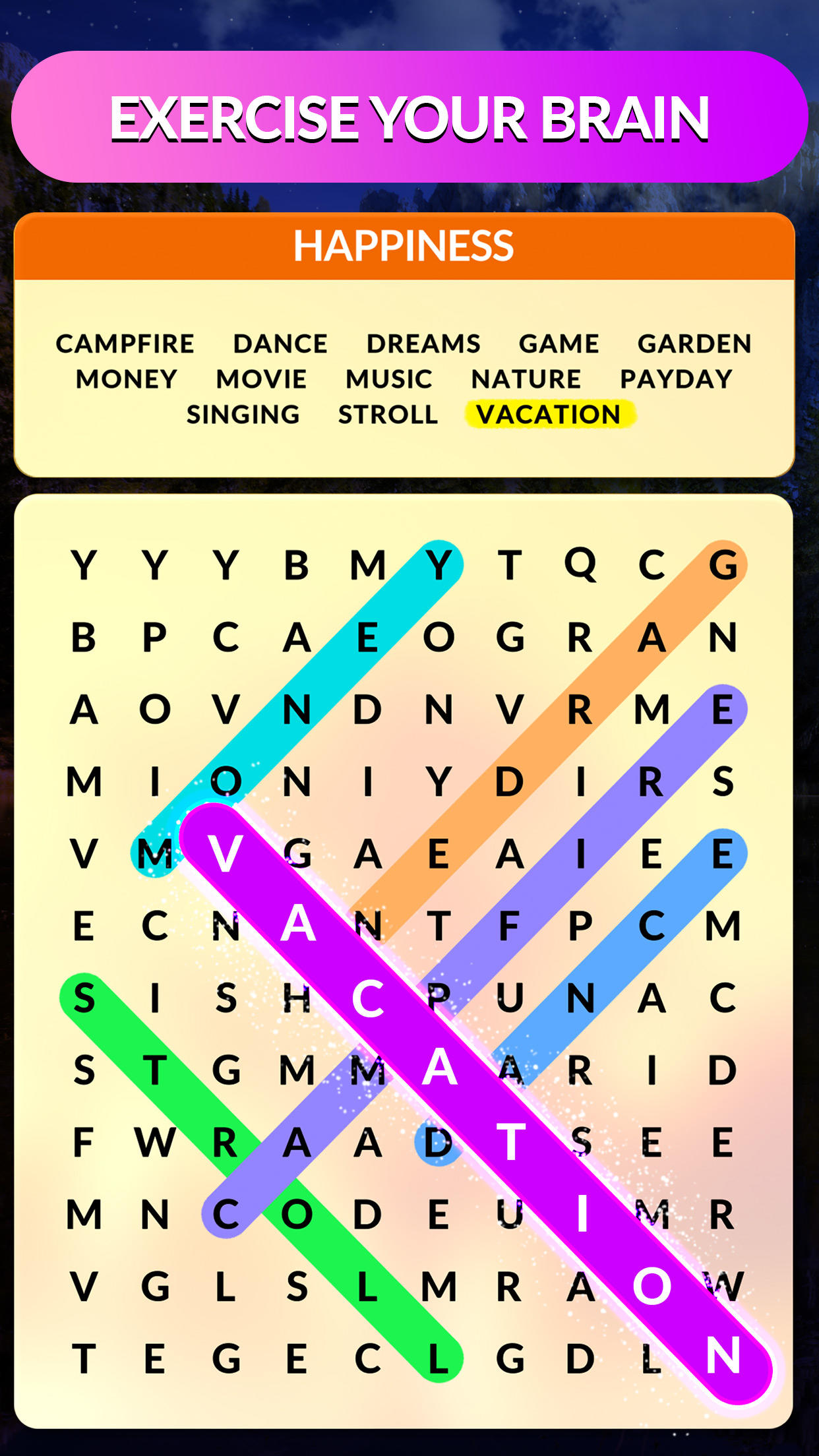 Screenshot of Wordscapes Search