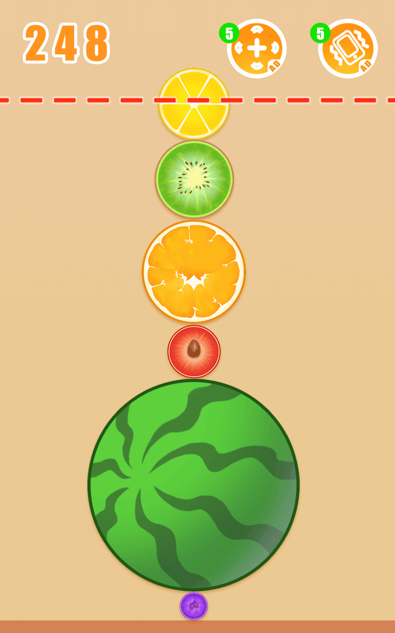 Screenshot 8 of Fruit Crush - Merge Watermelon 1.3.2