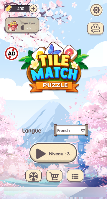 Tuile Puzzle Game Screenshot