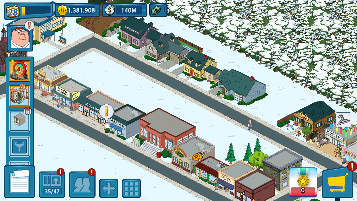 Family Guy The Quest for Stuff Game Screenshot
