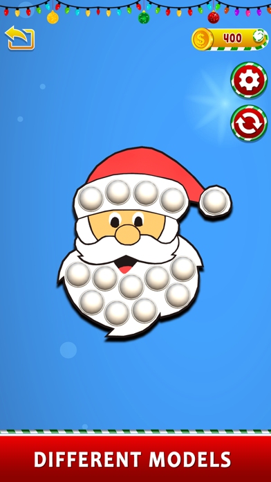 Pop It Christmas Fidget Toys Game Screenshot