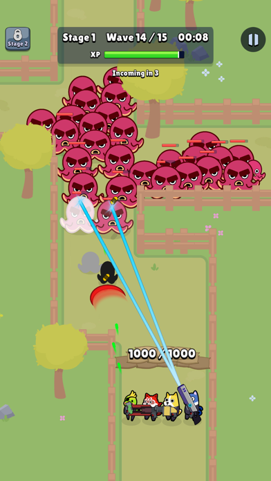 Wild Heroes: idle defense Game Screenshot