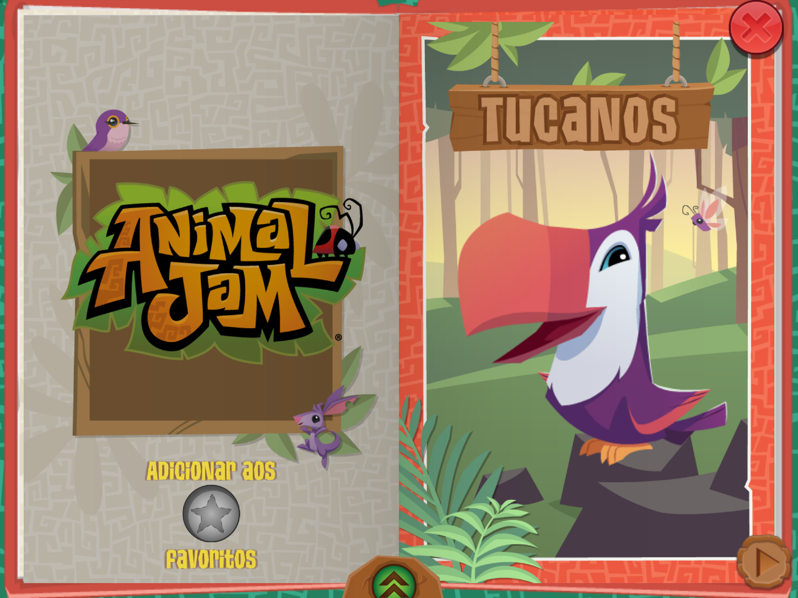 Captura de Tela do Jogo Academia AJ: Animais Maravilho