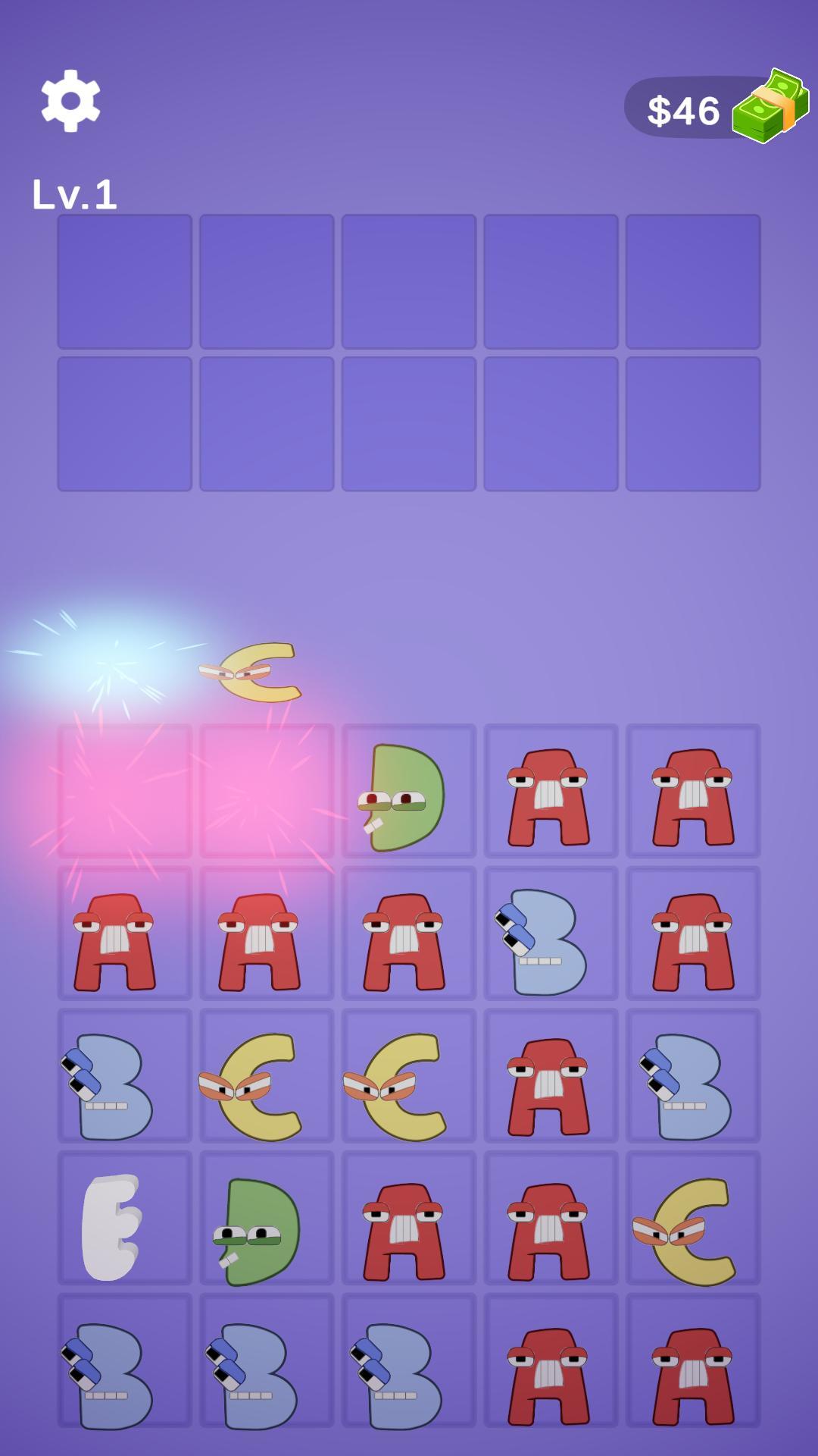 Alphabet Miner Game Screenshot
