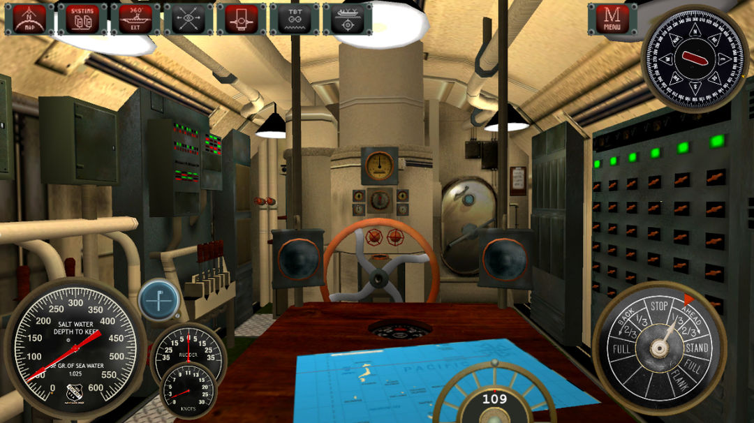 Silent Depth Submarine Sim screenshot game