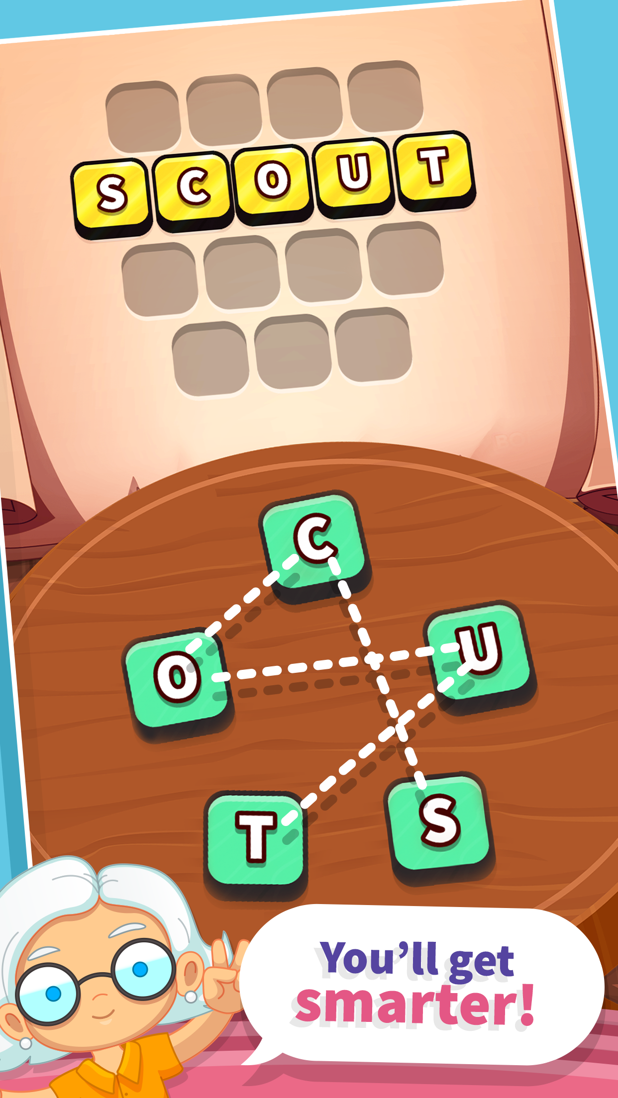 WordWhizzle Connect Game Screenshot