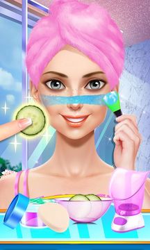 Скриншот игры Makeup Artist - Rainbow Salon