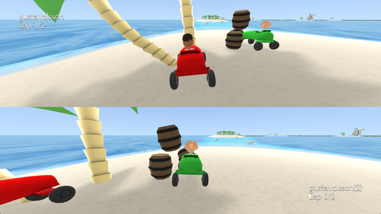 Screenshot of Seaside Racing