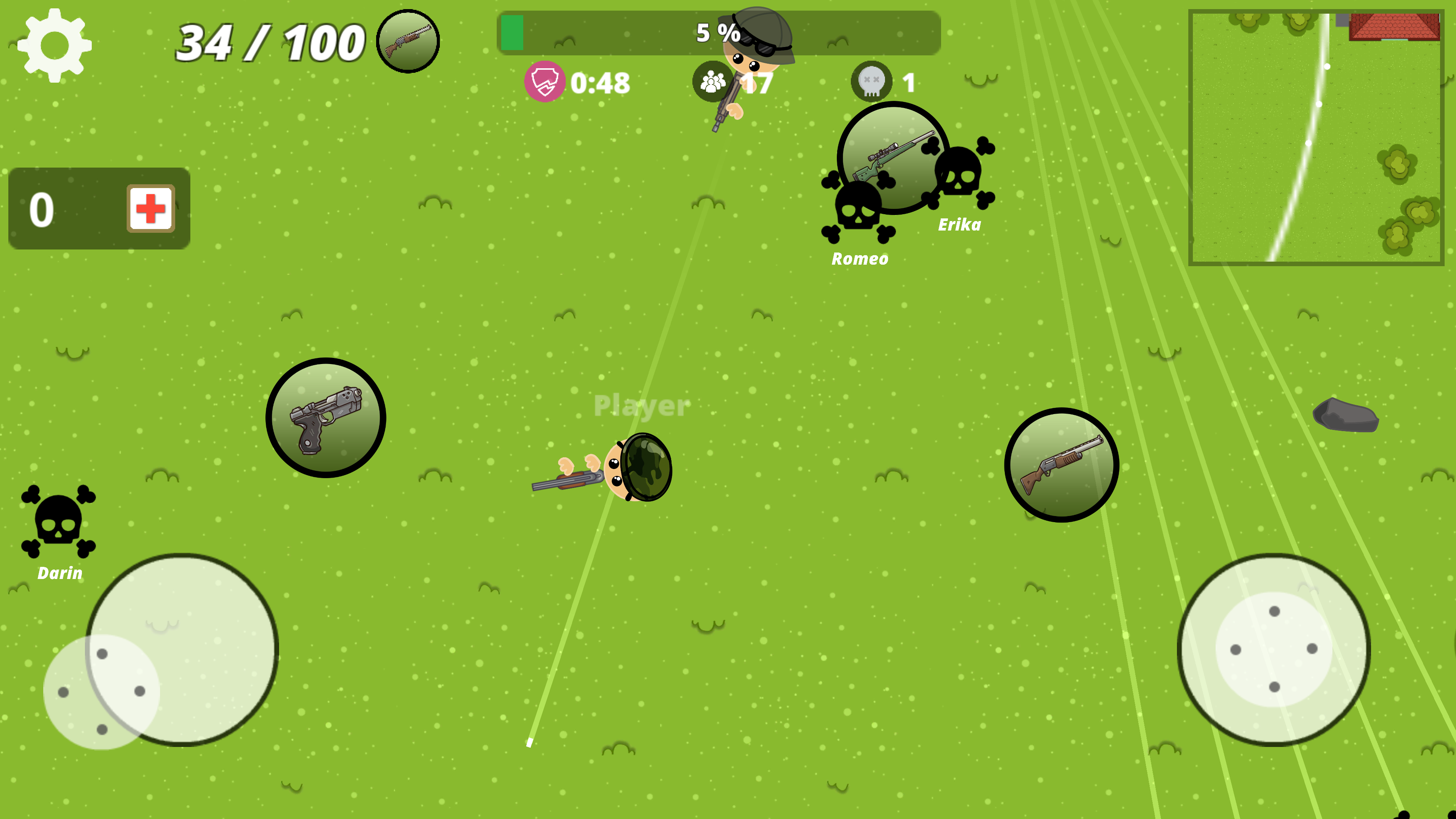 War.io Survival Battle Royale Game Screenshot