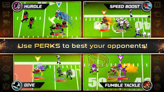Football Heroes PRO 2017 - featuring NFL Players Game Screenshot