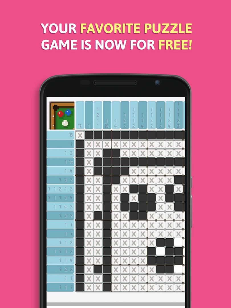 Logic Pic Lite Picture Puzzle screenshot game