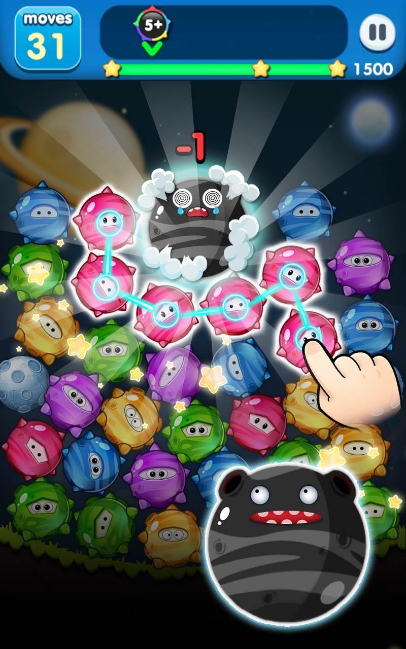 スターリンクパズル：ポッキーライン ゲームのスクリーンショット