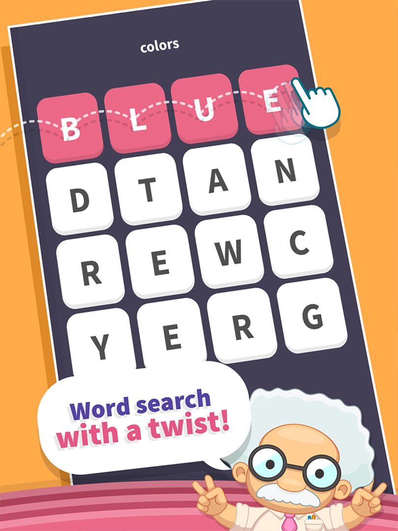 Screenshot of WordWhizzle Search