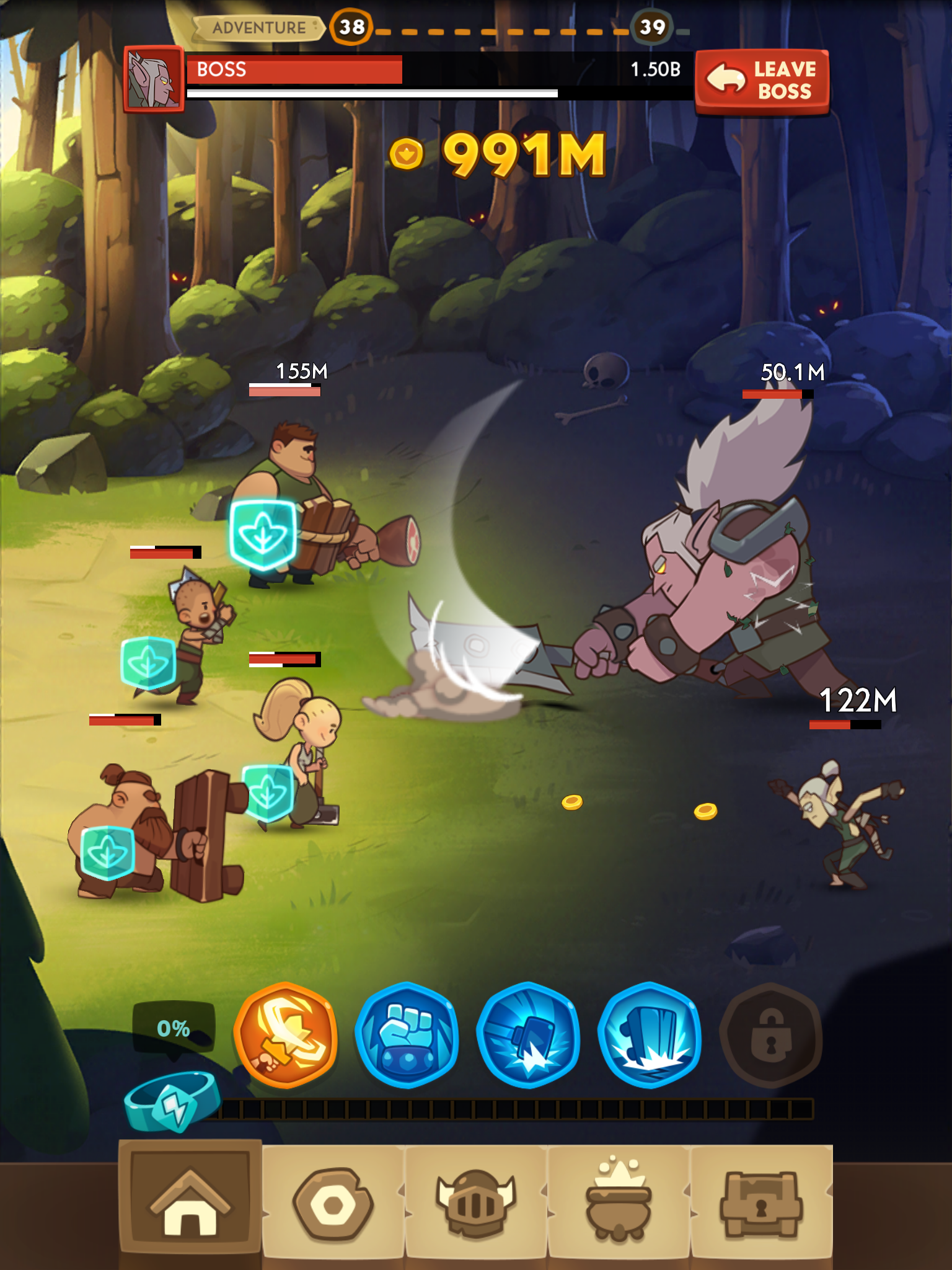 Almost a Hero — Idle RPG Game Screenshot