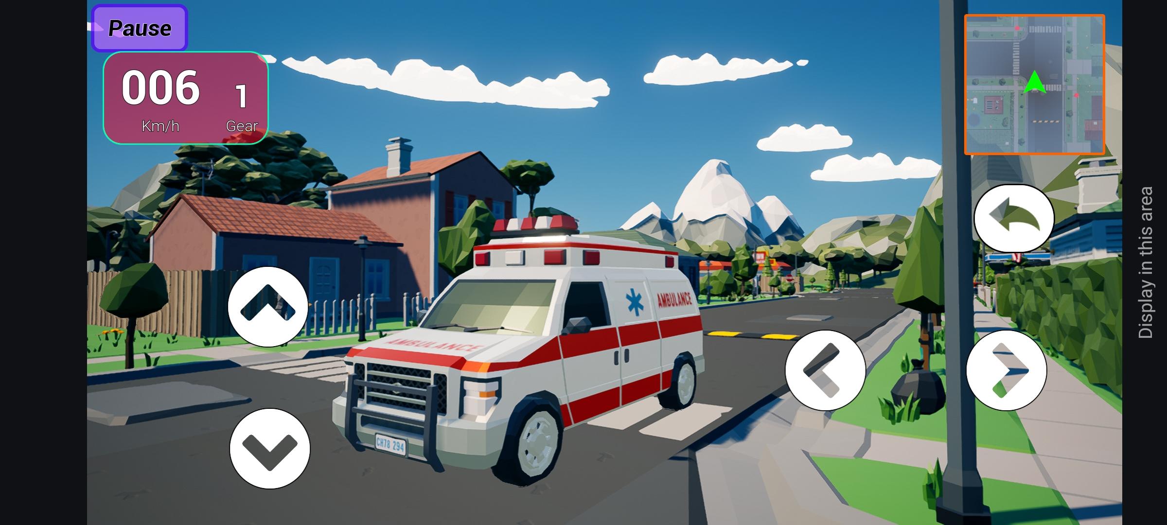 Screenshot 1 of Crazy Ambulance Rescue 1.0