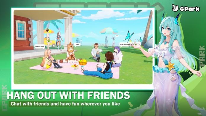 Screenshot of GPark: Connect, Gather & Play!
