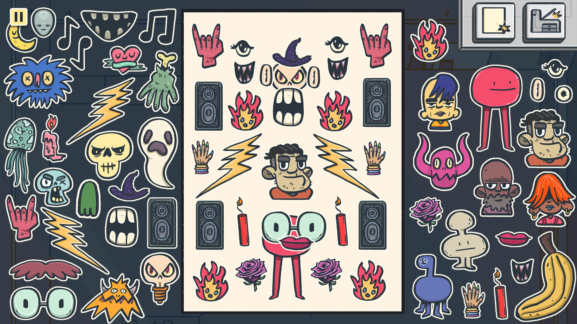 Wax Heads Game Screenshot