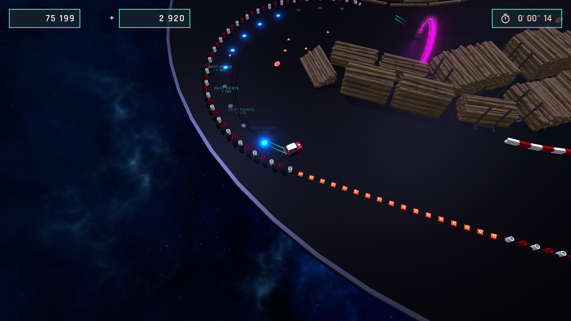 PolyDrift screenshot game