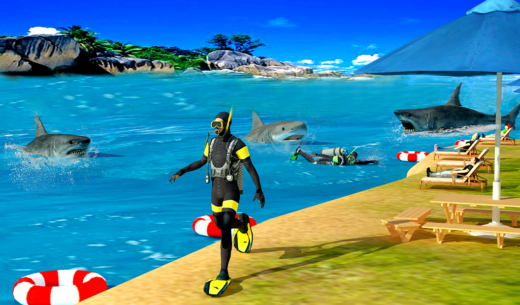 Shark Hunting Deep Dive 2 Game Screenshot