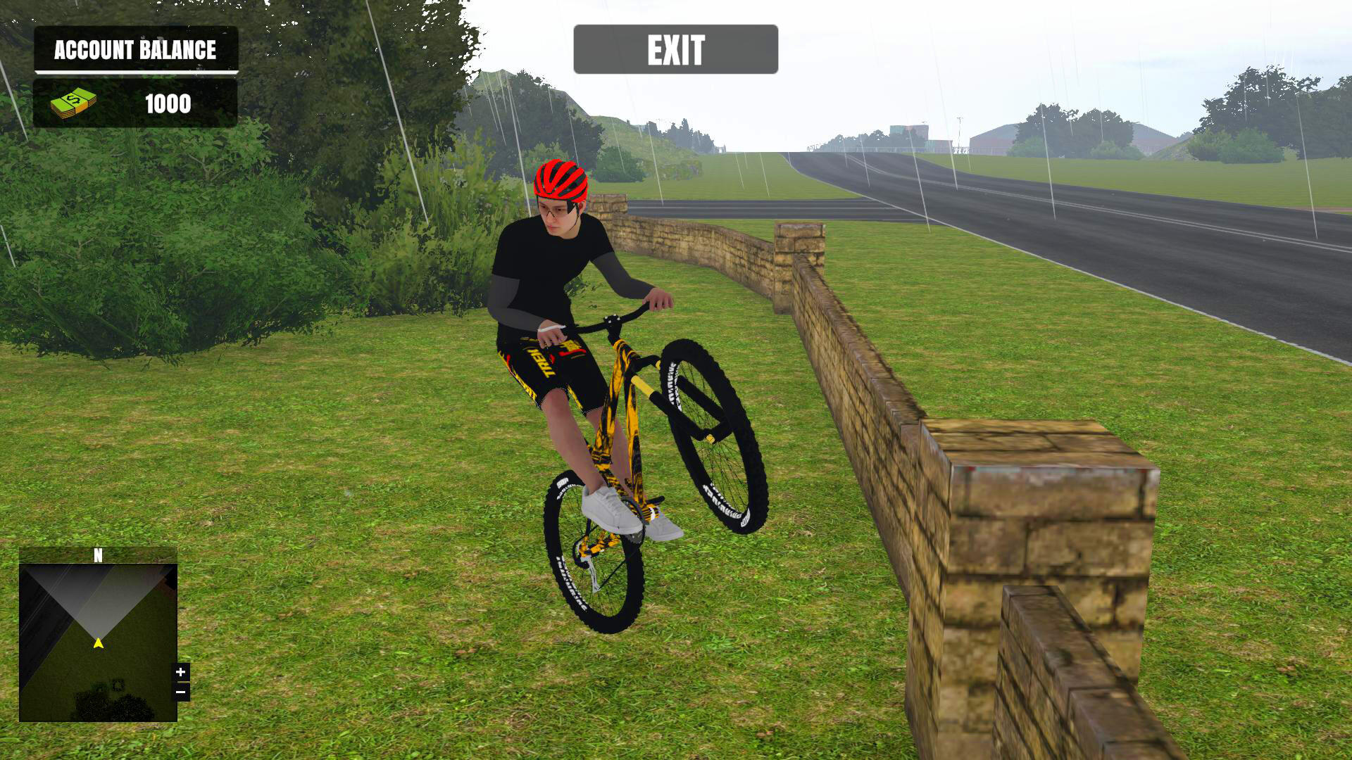 Dirt Bicycle Rider Simulator screenshot game