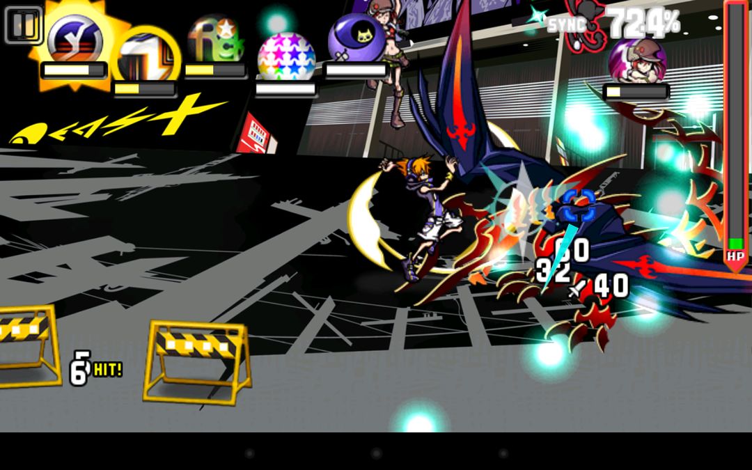 The World Ends with You: Solo Remix ภาพหน้าจอเกม