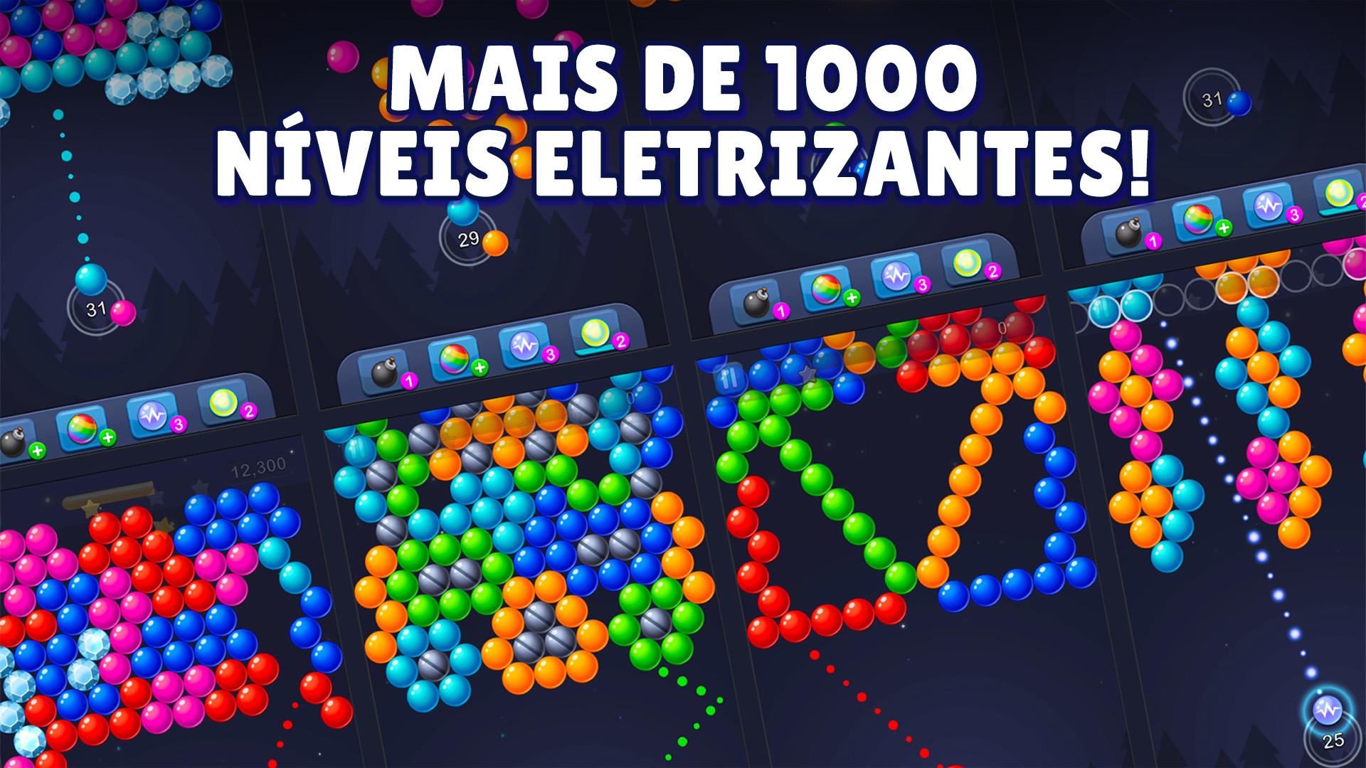 Captura de Tela do Jogo Bubble Pop! Puzzle Game Legend