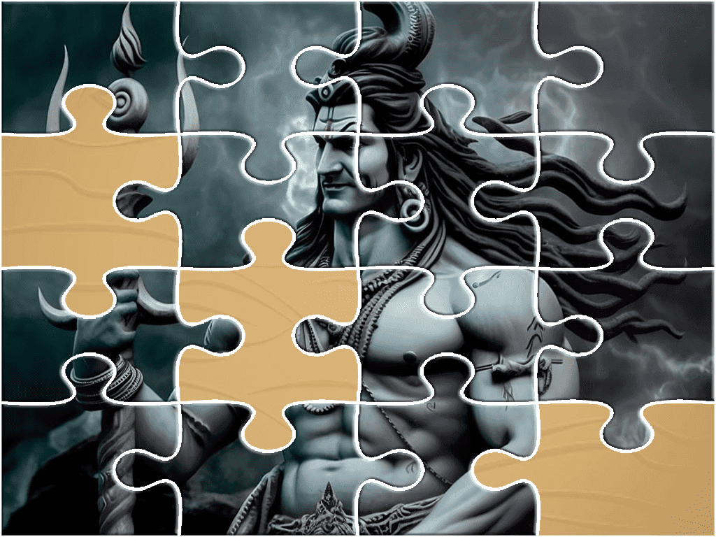 Mahadev Wallpaper Jigsaw Game